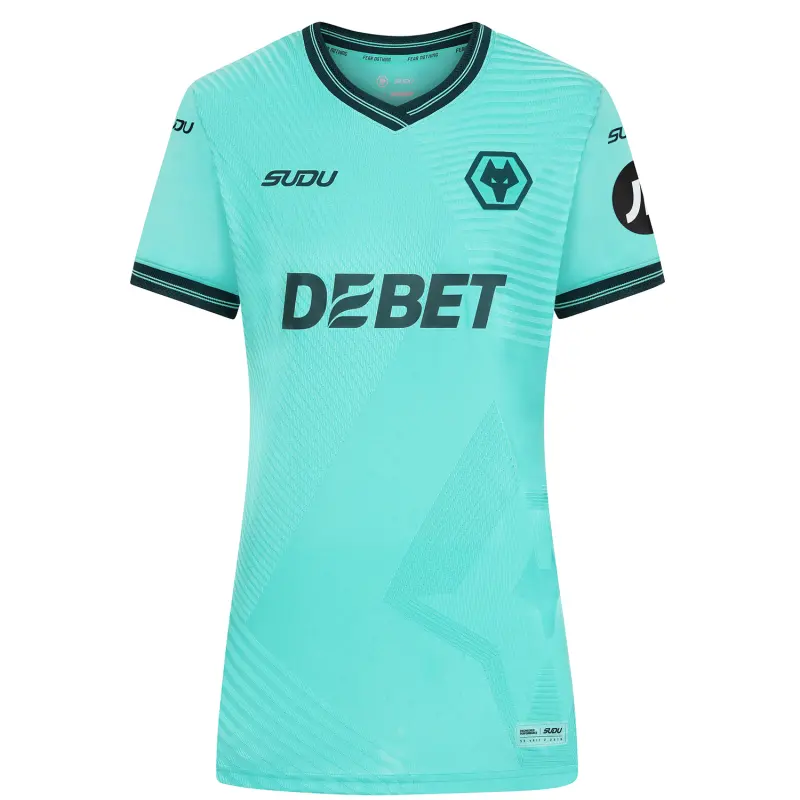 Wolves Kits Shop | Official 25-26 Wolves Pro Away Shirt – Womens J. ARIAS 10 Wolverhampton Wanderers Apparel